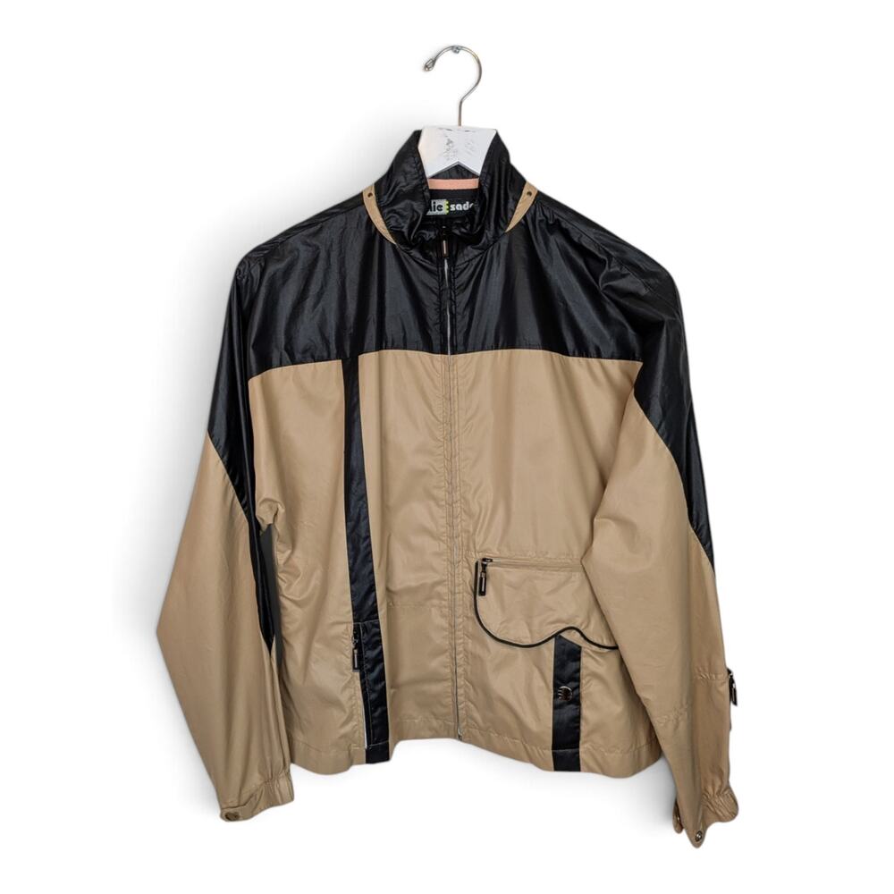 JAMIE SADOCK Windbreaker Vintage Retro Golf Multipocket 90s Jacket - Small